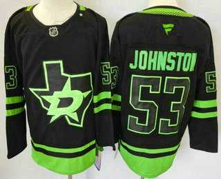 Men's Dallas Stars #53 Wyatt Johnston Black Alternate Authentic Jersey,We sell and wholesale Men's Dallas Stars #53 Wyatt Johnston Black Alternate Authentic Jersey on line form chian!